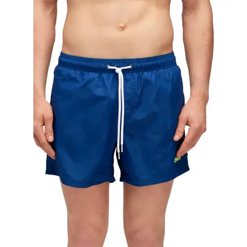 Boxershorts mit Logo-Print , Herren, Größe: L - Sundek - Modalova