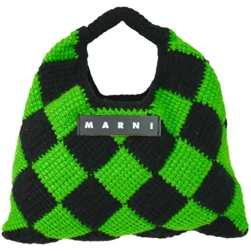 Pre-owned Wool handbags , female, Sizes: ONE SIZE - Marni Pre-owned - Modalova