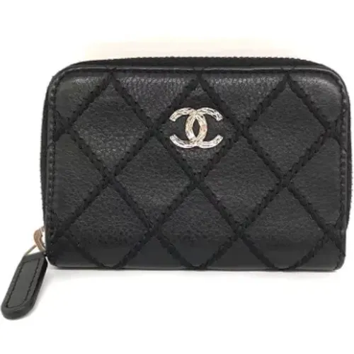 Pre-owned Leather wallets , female, Sizes: ONE SIZE - Chanel Vintage - Modalova