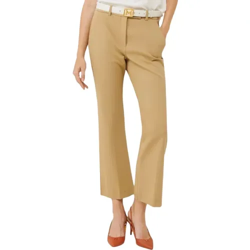 Cropped Trousers , female, Sizes: S - Marella - Modalova