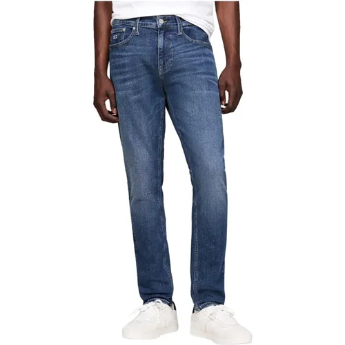 Austin Slim Tapered Jeans , Herren, Größe: W29 - Tommy Jeans - Modalova