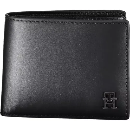 Leather Wallet , male, Sizes: ONE SIZE - Tommy Hilfiger - Modalova