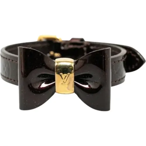 Pre-owned Leather bracelets , female, Sizes: ONE SIZE - Louis Vuitton Vintage - Modalova