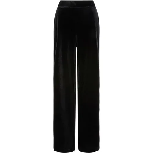 Velvet Palazzo Pants , female, Sizes: XS, S - Dante 6 - Modalova