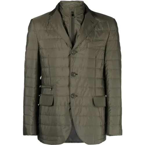 Quilted Jacket with Detachable Inner Side , male, Sizes: L, 2XL - Corneliani - Modalova