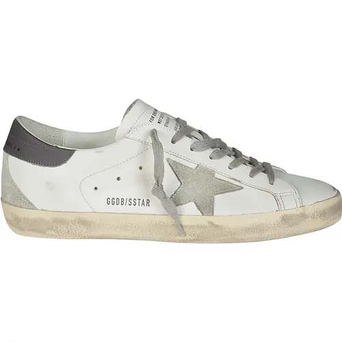 Suede Star Heel Sneakers , male, Sizes: 6 UK - Golden Goose - Modalova