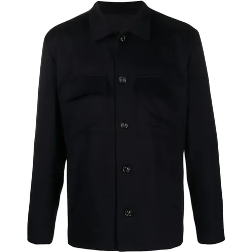 Schwarze Jacken für Männer,Jackets - Lardini - Modalova