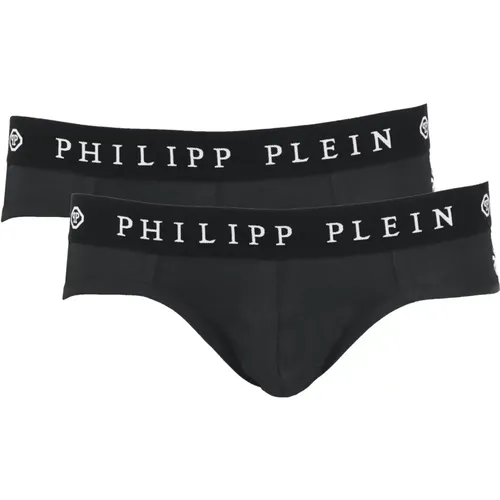 Cotton Boxer Shorts with Brand Logo , male, Sizes: XL - Philipp Plein - Modalova