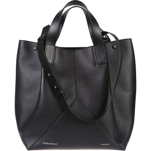 Tote Bags,Midnight Jumbo Shopping Bag - Victoria Beckham - Modalova