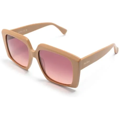 Mm0024 46F Sunglasses , female, Sizes: 56 MM - Max Mara - Modalova