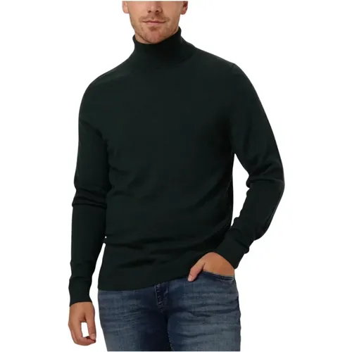 Merino Turtle Neck Pullover , Herren, Größe: 2XL - Calvin Klein - Modalova