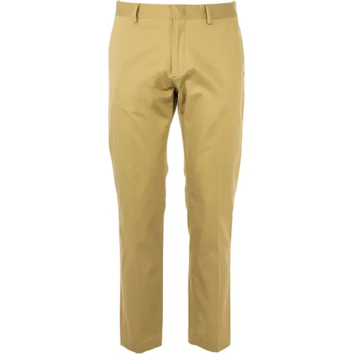 Elegant Cotton Chino Pants , male, Sizes: S - Liu Jo - Modalova