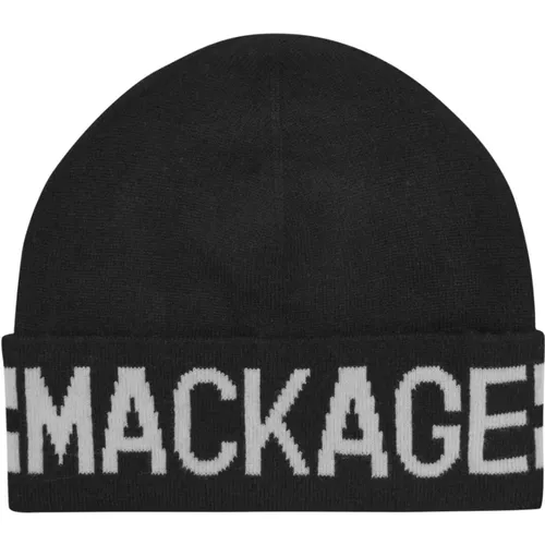Logo Beanie Hat , female, Sizes: ONE SIZE - Mackage - Modalova