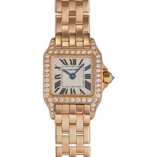 Pre-owned Rose Gold watches , female, Sizes: ONE SIZE - Cartier Vintage - Modalova