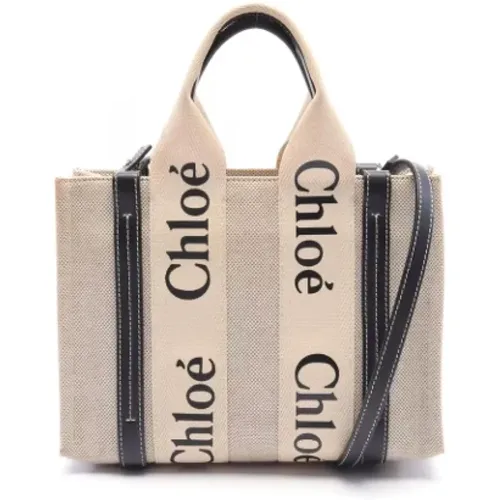 Pre-owned Canvas handbags , female, Sizes: ONE SIZE - Chloé Pre-owned - Modalova