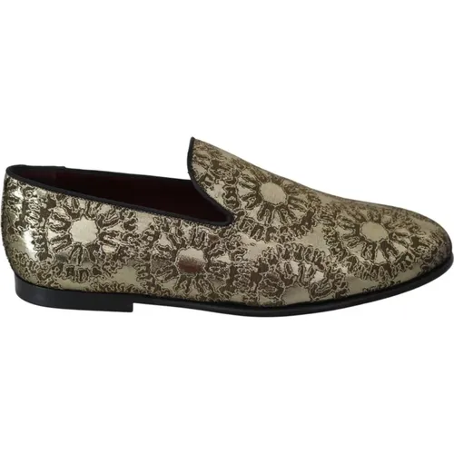 Loafers , Herren, Größe: 39 EU - Dolce & Gabbana - Modalova