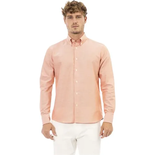 Button-down Hemd - Oxford Stil , Herren, Größe: XL - Baldinini - Modalova