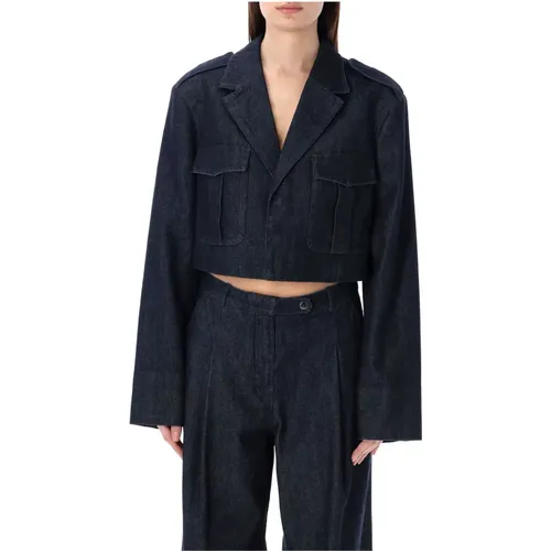 Denim Jacket , female, Sizes: XS - The Garment - Modalova