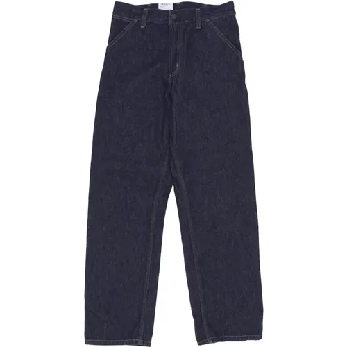 Arbeitskleidung-inspirierte Weite Denim Jeans , Herren, Größe: W28 L32 - Carhartt WIP - Modalova