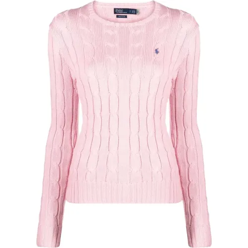 Knitted Jumper with Polo Pony Motif , female, Sizes: L - Polo Ralph Lauren - Modalova