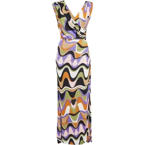 Pre-owned Fabric dresses , female, Sizes: S - Emilio Pucci Pre-owned - Modalova