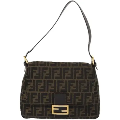 Pre-owned Canvas fendi-bags , female, Sizes: ONE SIZE - Fendi Vintage - Modalova