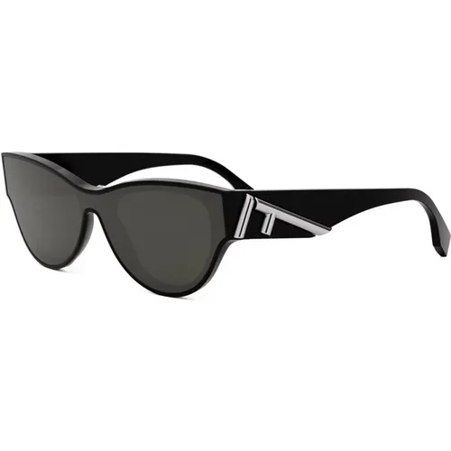 Luxury Oval Sunglasses , unisex, Sizes: 55 MM - Fendi - Modalova