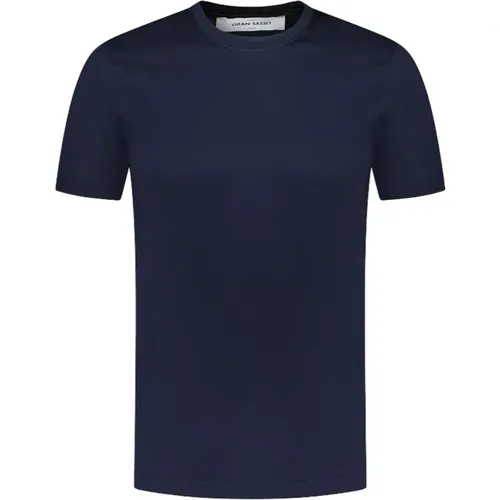 Casual Cotton T-Shirt , male, Sizes: M, S - Gran Sasso - Modalova