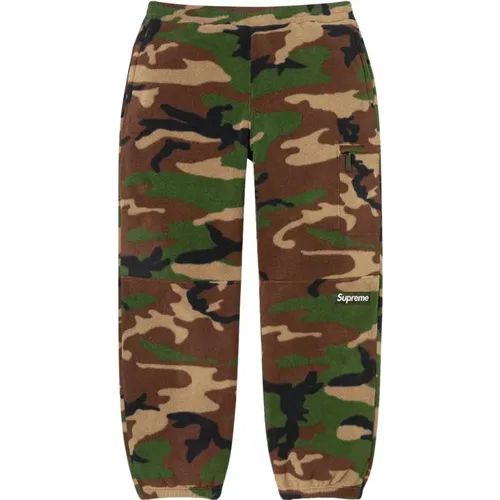 Limited Edition Woodland Camo Pants , male, Sizes: S - Supreme - Modalova