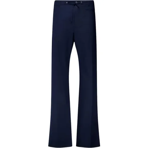 Drawstring-Waist Cotton Trousers , male, Sizes: XL, M, L - alexander mcqueen - Modalova