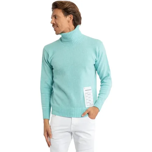 Light Turtleneck Sweater , male, Sizes: XL - Amaránto - Modalova
