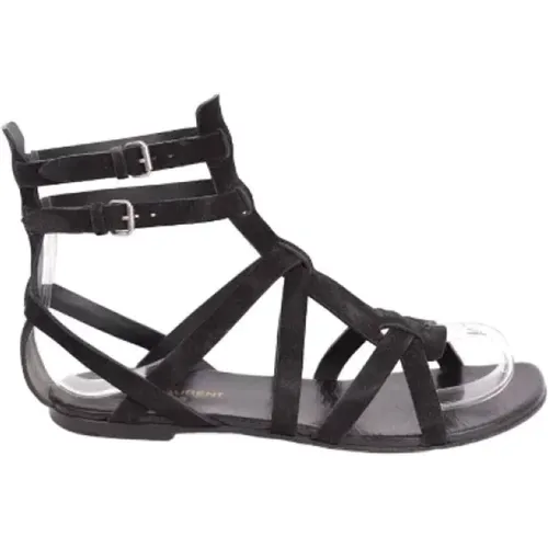 Pre-owned Wildleder sandals - Yves Saint Laurent Vintage - Modalova