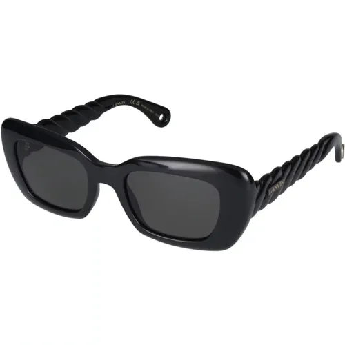 Stylische Sonnenbrille Lnv646S , Damen, Größe: 52 MM - Lanvin - Modalova