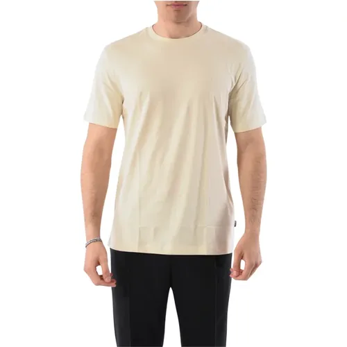 Baumwoll Logo T-shirt Regular Fit , Herren, Größe: 3XL - Hugo Boss - Modalova