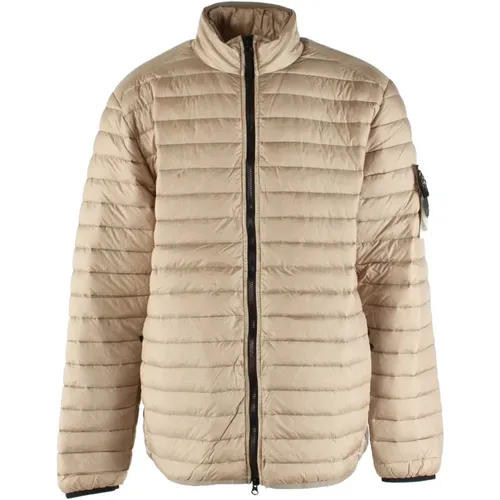 Down Jacket with Loom Chambers , male, Sizes: XL - Stone Island - Modalova