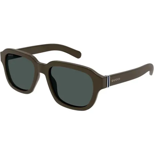 Green Sunglasses Gg1508S , male, Sizes: 55 MM - Gucci - Modalova