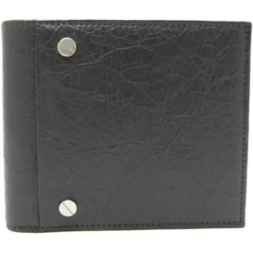 Pre-owned Leather wallets , female, Sizes: ONE SIZE - Balenciaga Vintage - Modalova