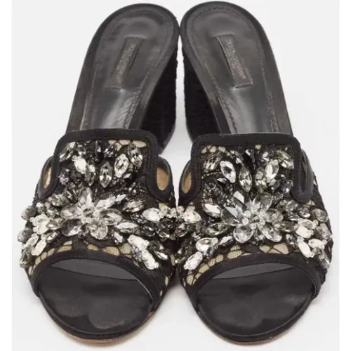 Pre-owned Spitze sandals - Dolce & Gabbana Pre-owned - Modalova