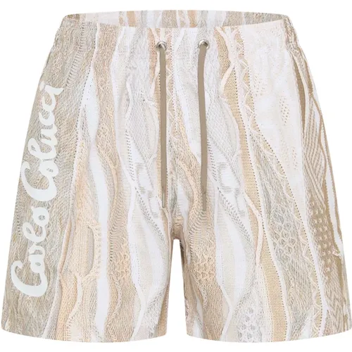 Sportliche Beachvolleyball Surf Badeshorts - carlo colucci - Modalova