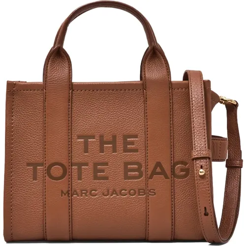 Leather Shoulder Bag Zip Closure , female, Sizes: ONE SIZE - Marc Jacobs - Modalova