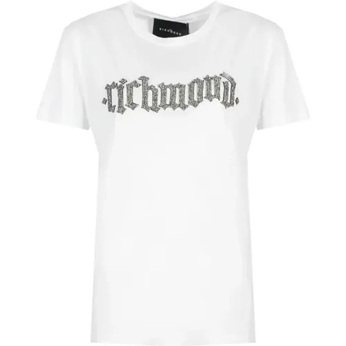 T-Shirts , Damen, Größe: 2XS - John Richmond - Modalova
