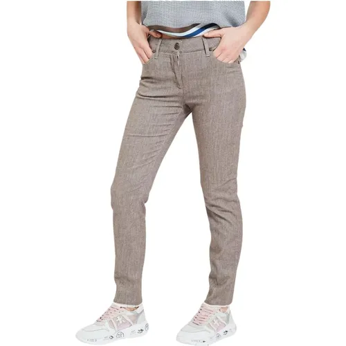 Stylische Hose , Damen, Größe: XL - Via Masini 80 - Modalova