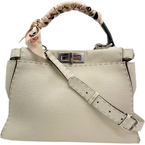 Pre-owned Leather handbags , female, Sizes: ONE SIZE - Fendi Vintage - Modalova