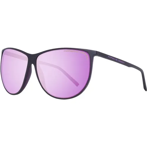 Lila Schmetterling Sonnenbrille mit Verspiegelten Gläsern - Porsche Design - Modalova