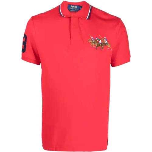 Short sleeve polo shirt , male, Sizes: S, M, L, 2XL - Polo Ralph Lauren - Modalova