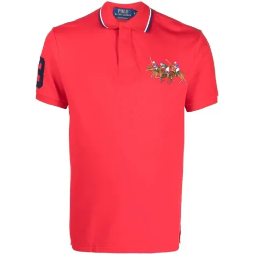 Short sleeve polo shirt , male, Sizes: S, XL, M, L, 2XL - Polo Ralph Lauren - Modalova
