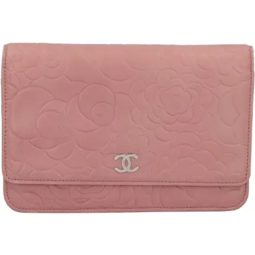 Pre-owned Leather wallets , female, Sizes: ONE SIZE - Chanel Vintage - Modalova