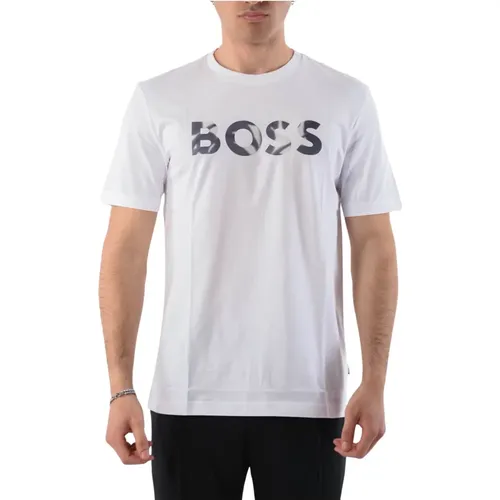 T-Shirts , male, Sizes: 2XL, XL, L - Hugo Boss - Modalova