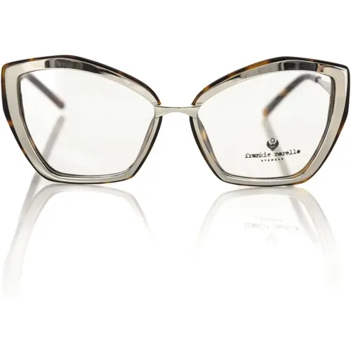 Butterfly Brille Braun Schildpatt Metall - Frankie Morello - Modalova