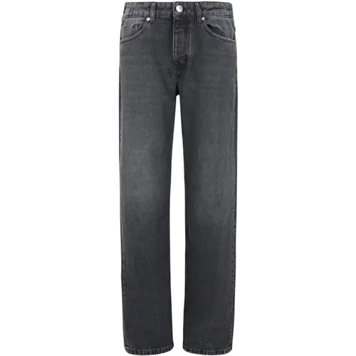 Klassische Jeans mit ikonischem Logo-Detail , Herren, Größe: W30 - Ami Paris - Modalova